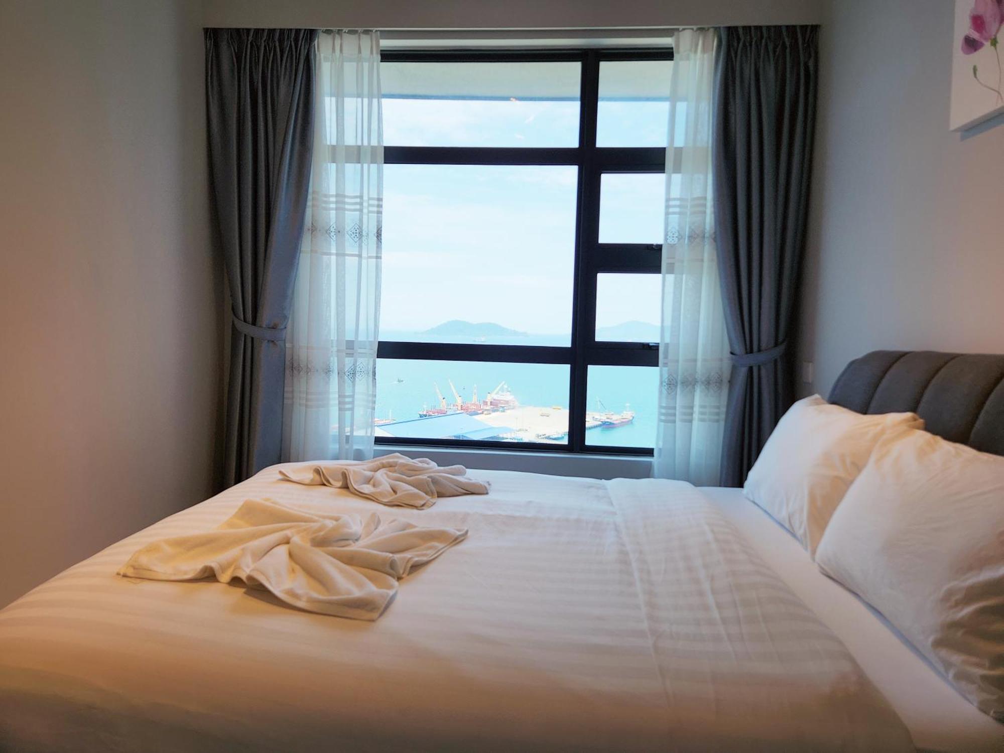Jesselton Quay Kota Kinabalu City Centre By Lw Suites Экстерьер фото