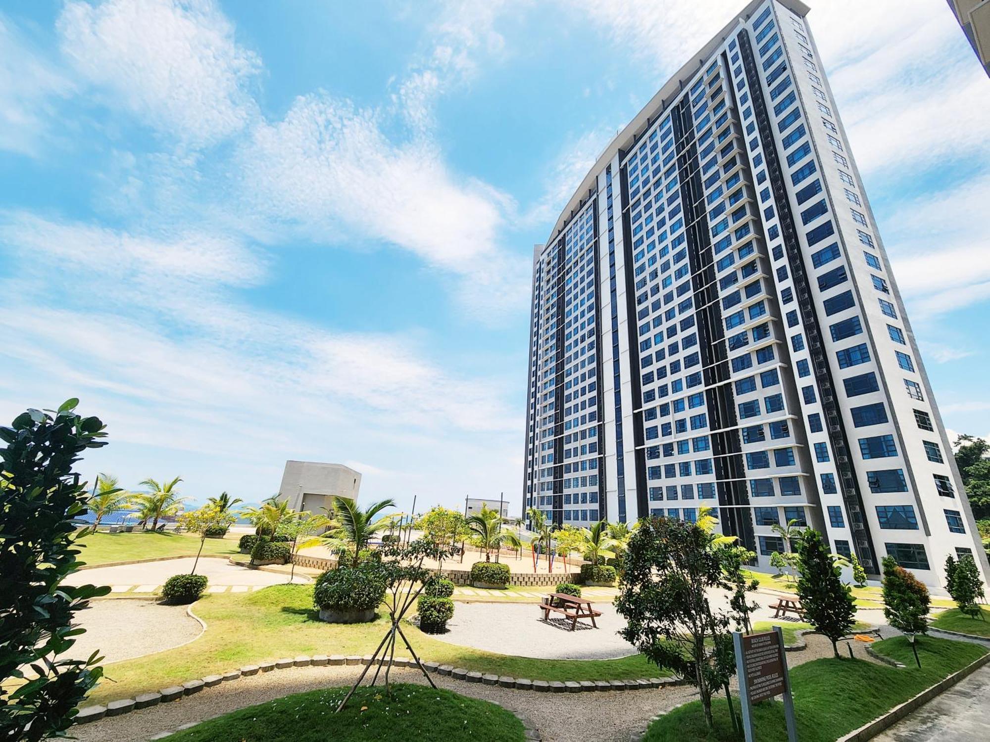 Jesselton Quay Kota Kinabalu City Centre By Lw Suites Экстерьер фото