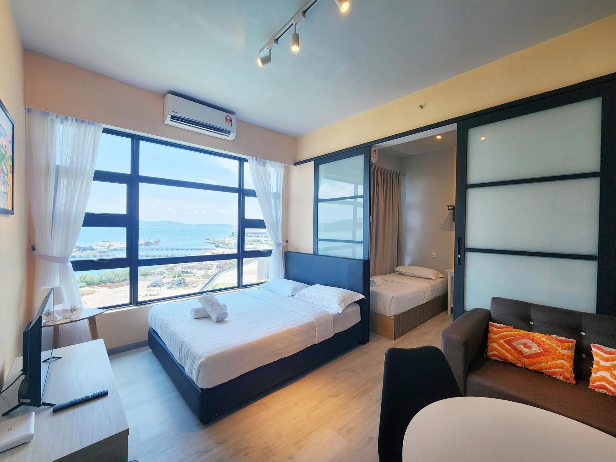 Jesselton Quay Kota Kinabalu City Centre By Lw Suites Экстерьер фото