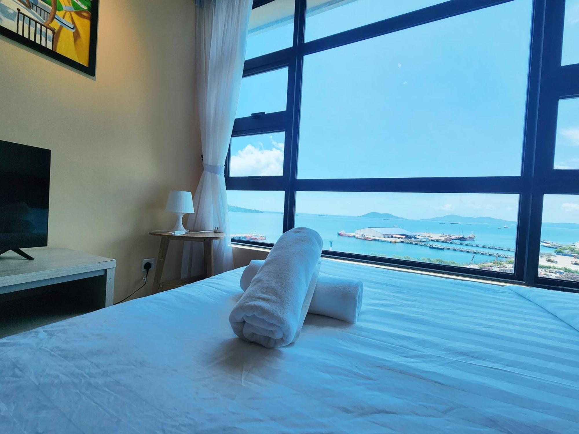 Jesselton Quay Kota Kinabalu City Centre By Lw Suites Экстерьер фото