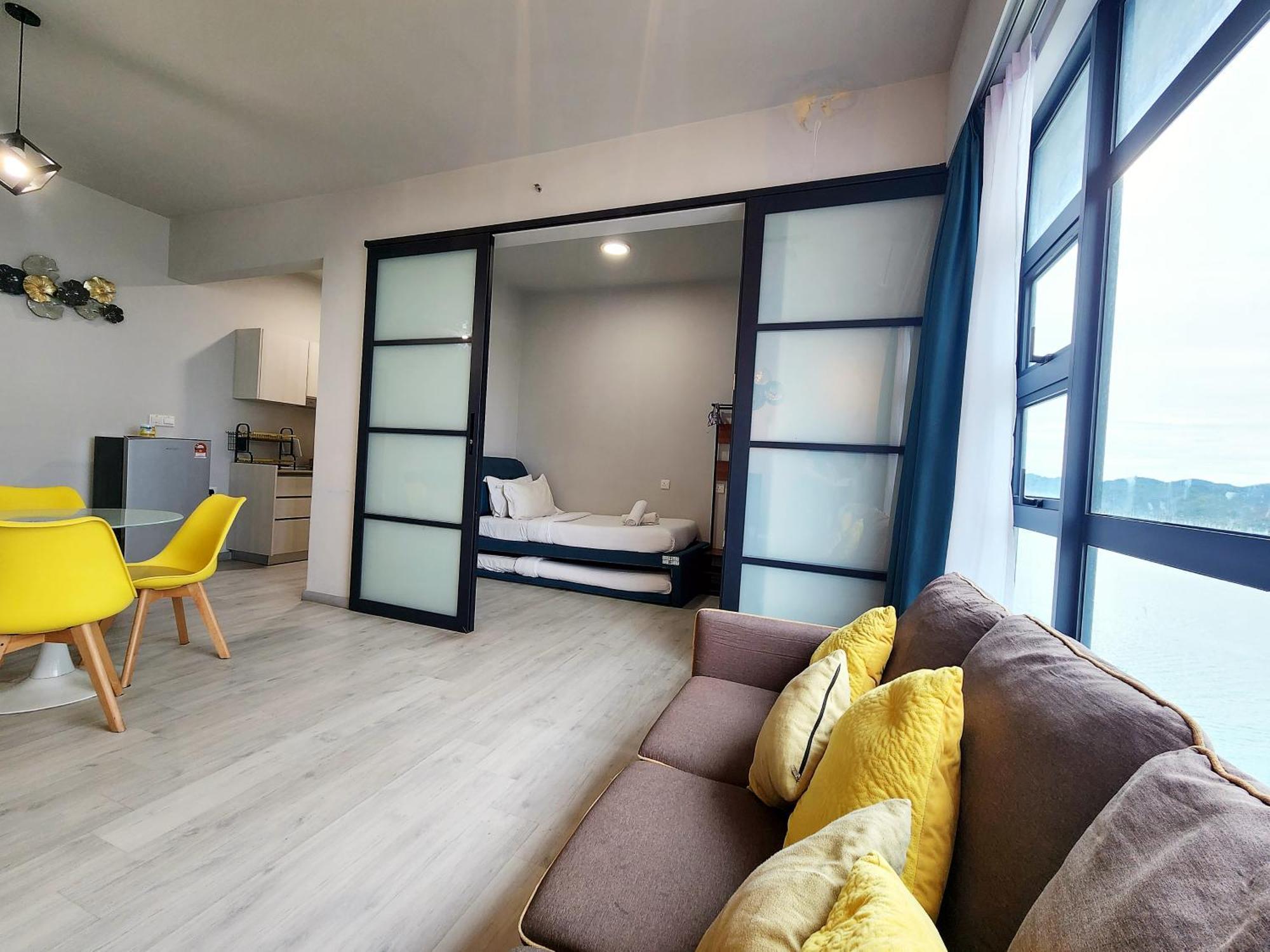 Jesselton Quay Kota Kinabalu City Centre By Lw Suites Номер фото